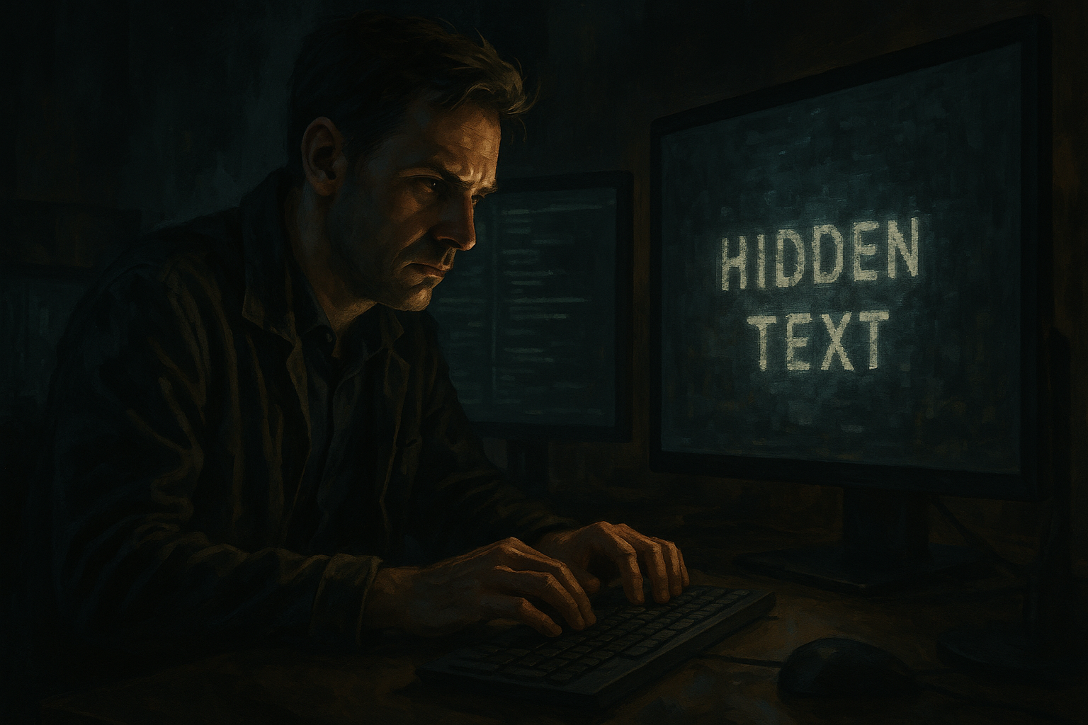 We Set Out to Criticise AI Watermarking. The Premise Was Wrong, So We Built the Thing That Actually Finds Hidden Text Instead.