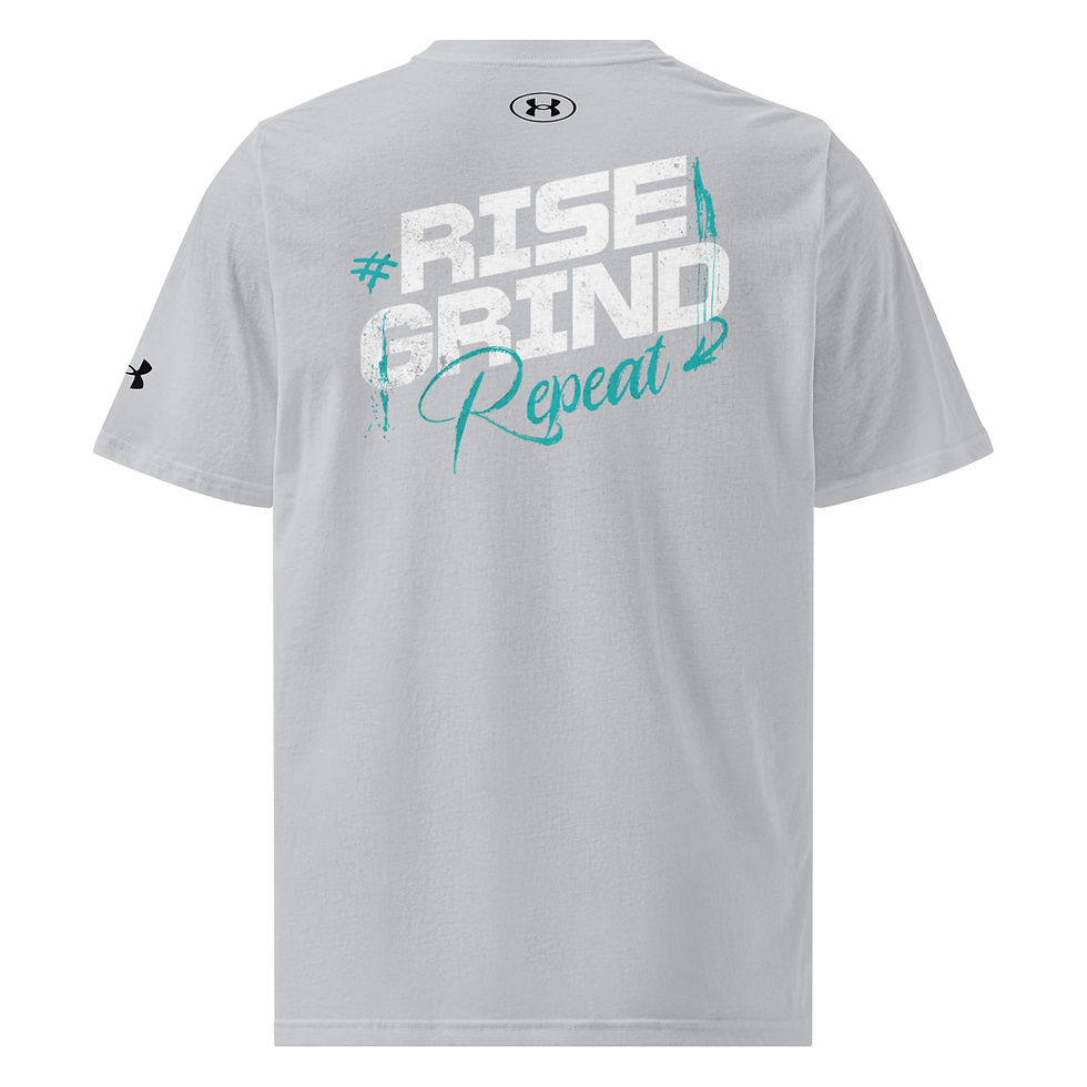 Thumbnail: Rise Grind Repeat Baseball Adult Under ArmourⓇ athletic t-shirt