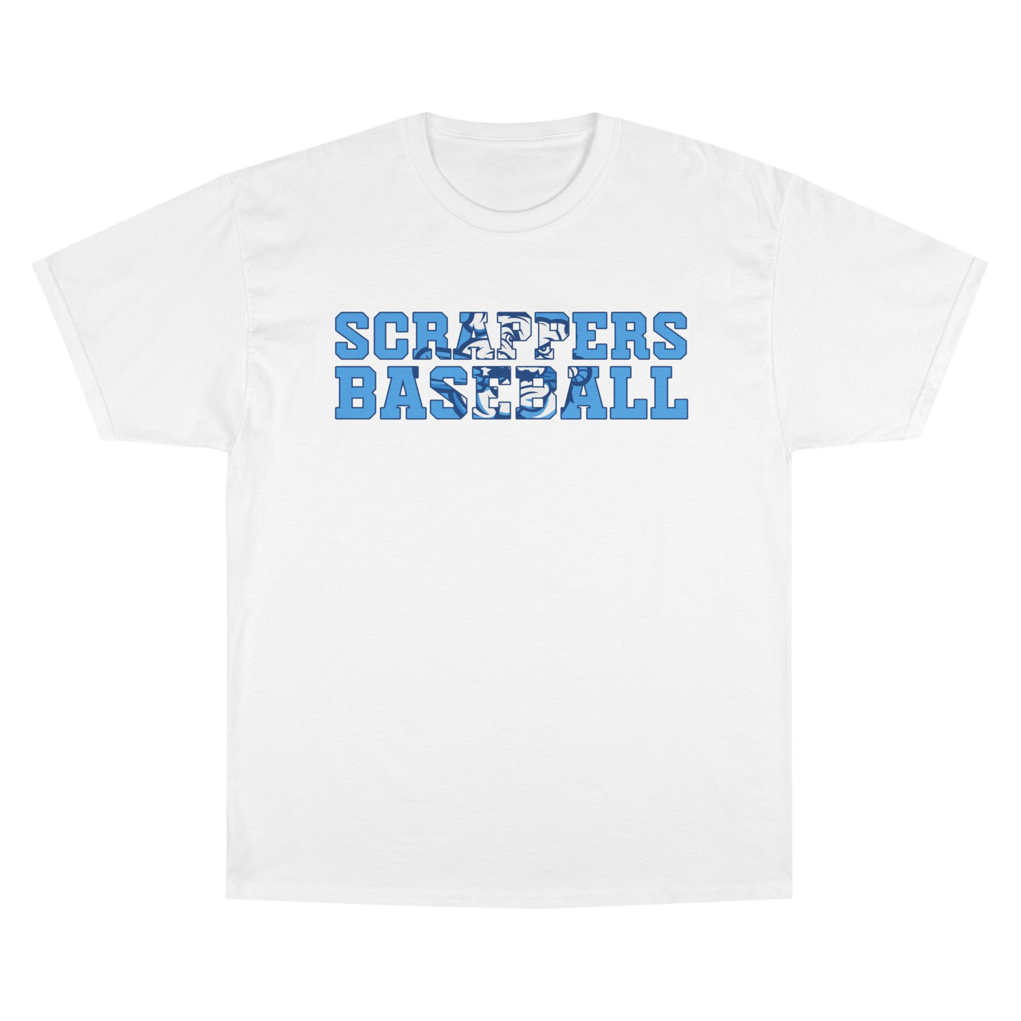 Adult Scrappers Baseball Champion T-Shirt — Vintage Athletic Team Tee