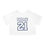 Thumbnail: Scrappers Baseball Cropped T-Shirt — Custom Name & Number Women’s Tee