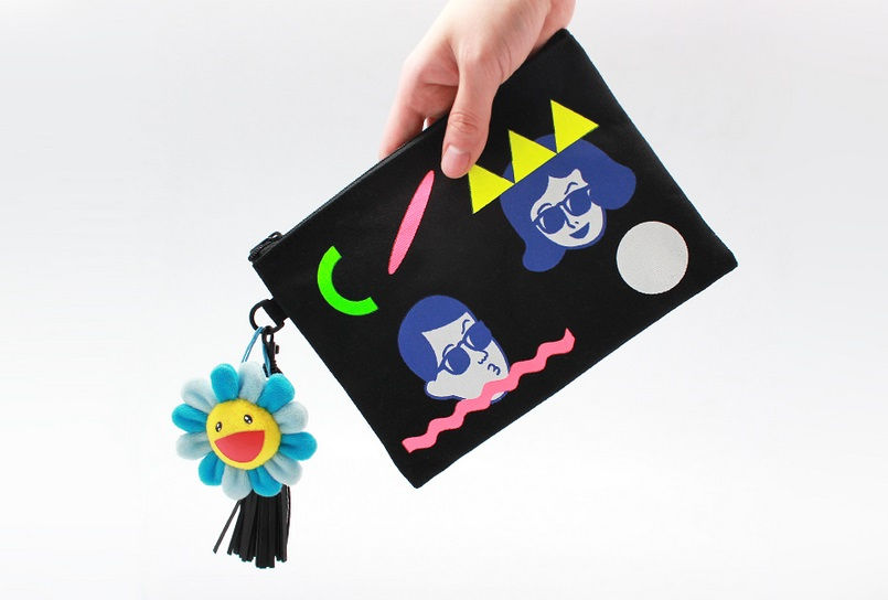 縮圖：Tabom Neon Canvase Pouch ver 3