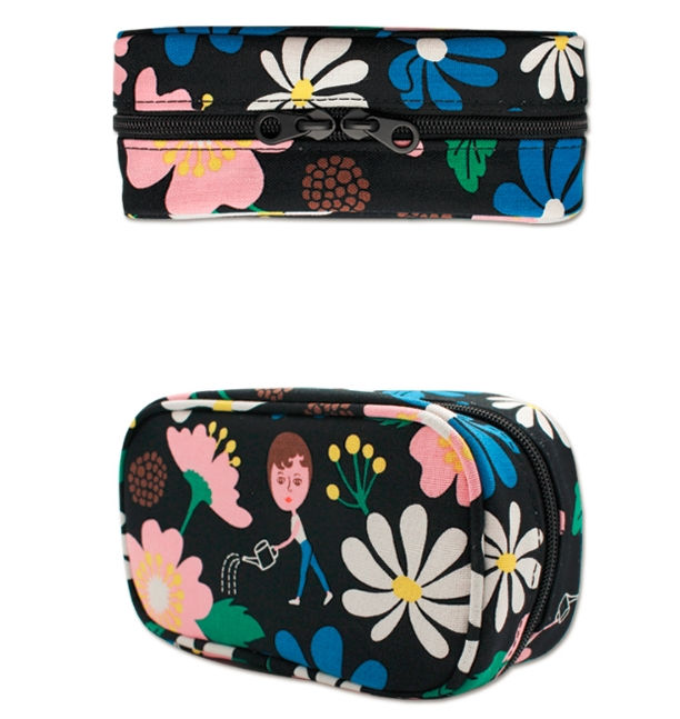 縮圖：Fabric Block Pouch - Aurore Gardening