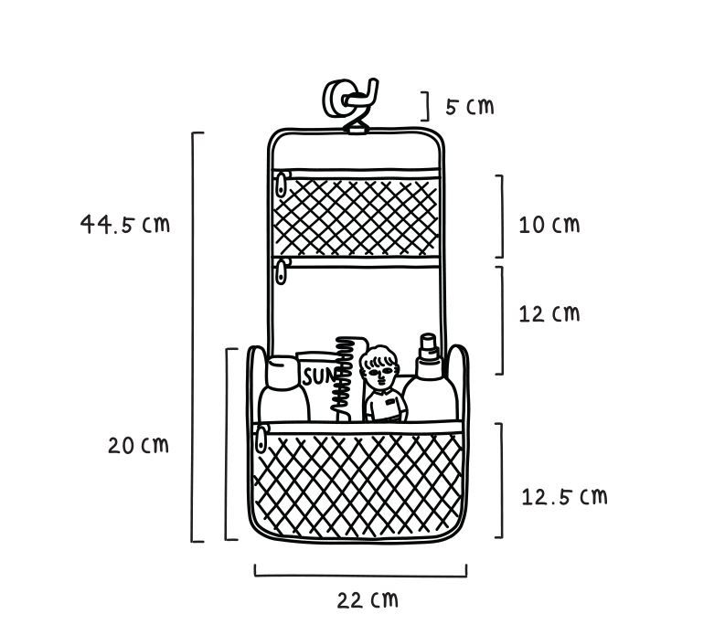 縮圖：Hanging Pouch ver2 - Beige