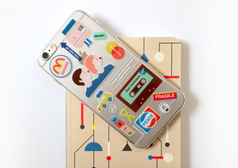 縮圖：CBB Smartphone Case 06 Stickerboy 2