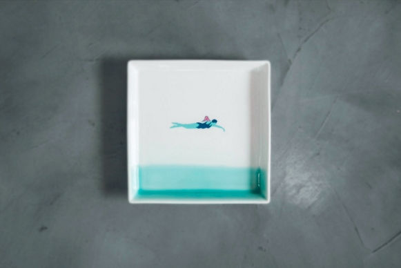 縮圖：4 Swimming Strokes Plate_Front Crawl