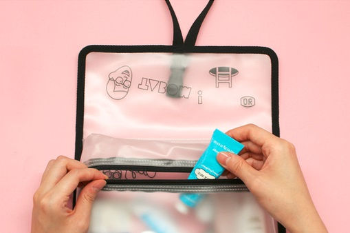 縮圖：Tabom Line Clear Roll Pouch