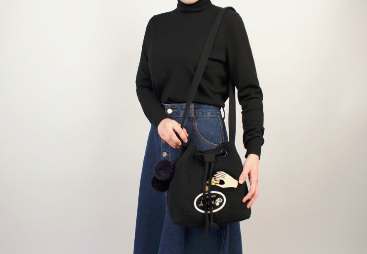 縮圖：Knit Bucket Bag - Aurore Perfume