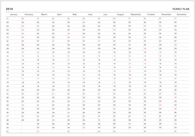 縮圖：Iconic 2019 The Planner M - Weekly Planner