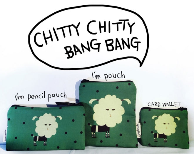 縮圖：Dog Dog Card Wallet, Pencil Case, Pouch