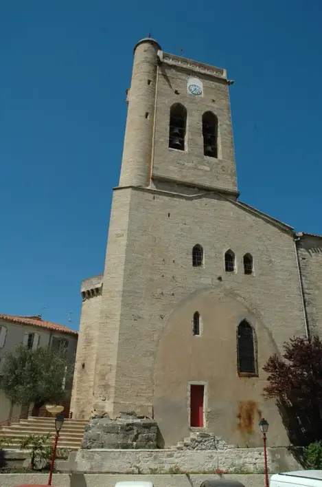 église servian hérault village