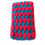 Thumbnail: Red And Blue Color Purse - Hand Knitted