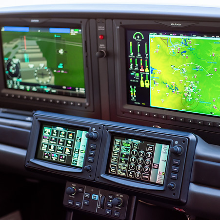 Garmin Perspective Touch+ avionics in Final Approach Aviation's Cirrus SR20 G7+ training aircraft
