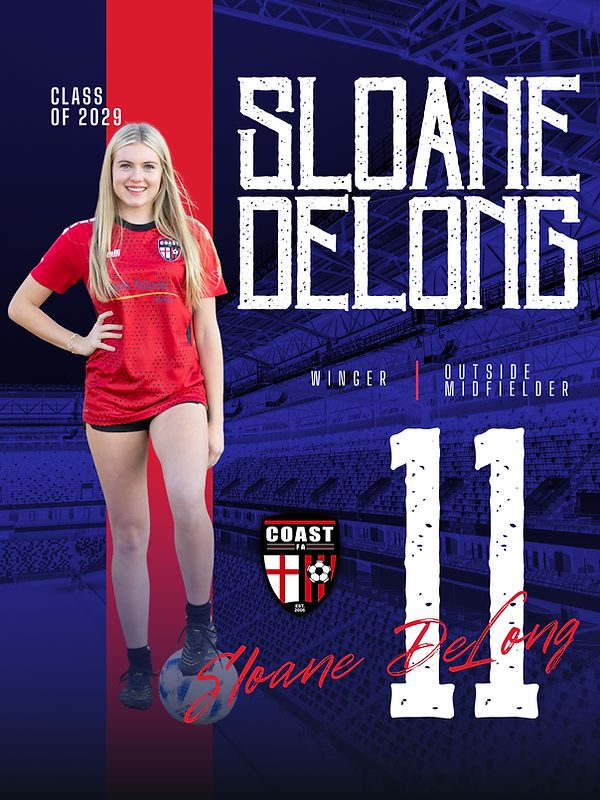 Sloane DeLong | 2029 Girls Soccer Recruit