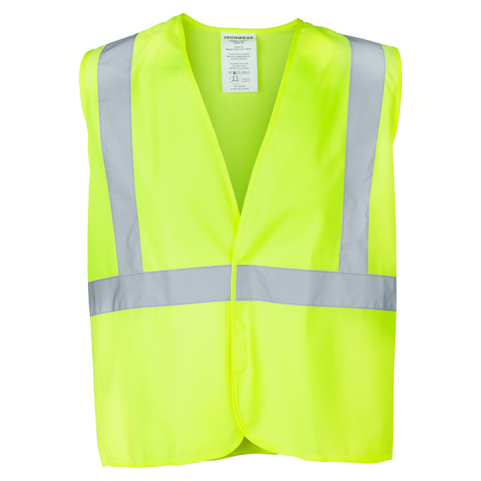 1286 ANSI Class 2 Economy Safety Vest Solid Material Guru s Gear 1286 ansi class 2 economy safety vest solid material guru s gear