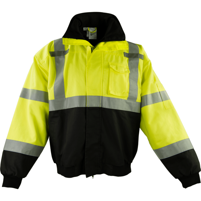 6415FR FR ARC Rated Hi Vis Class 3 Bomber Jacket Guru's Gear