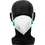 Thumbnail: 1514 - NIOSH N95 Respirator Mask with Valve (Pk10)