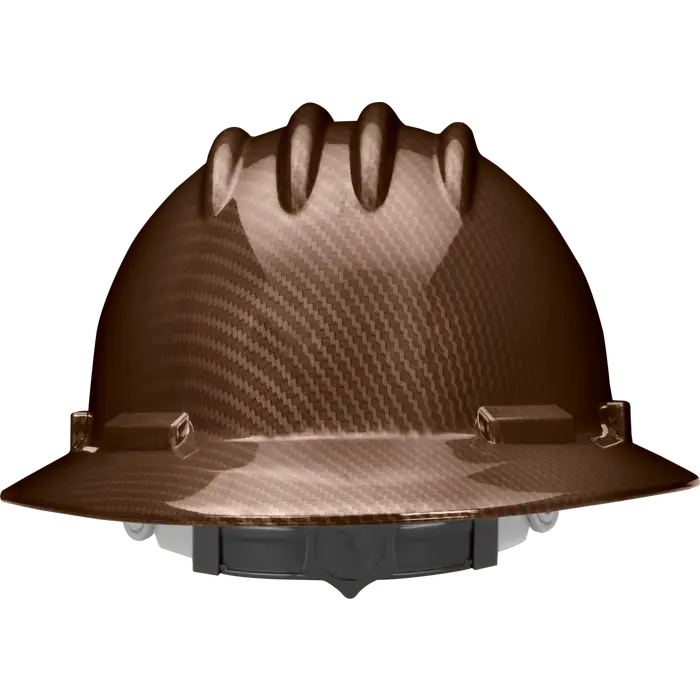 Thumbnail: 3970-CF - ANSI Type 1 Carbon Fiber Patterned Full Brim Hard Hat, Class E
