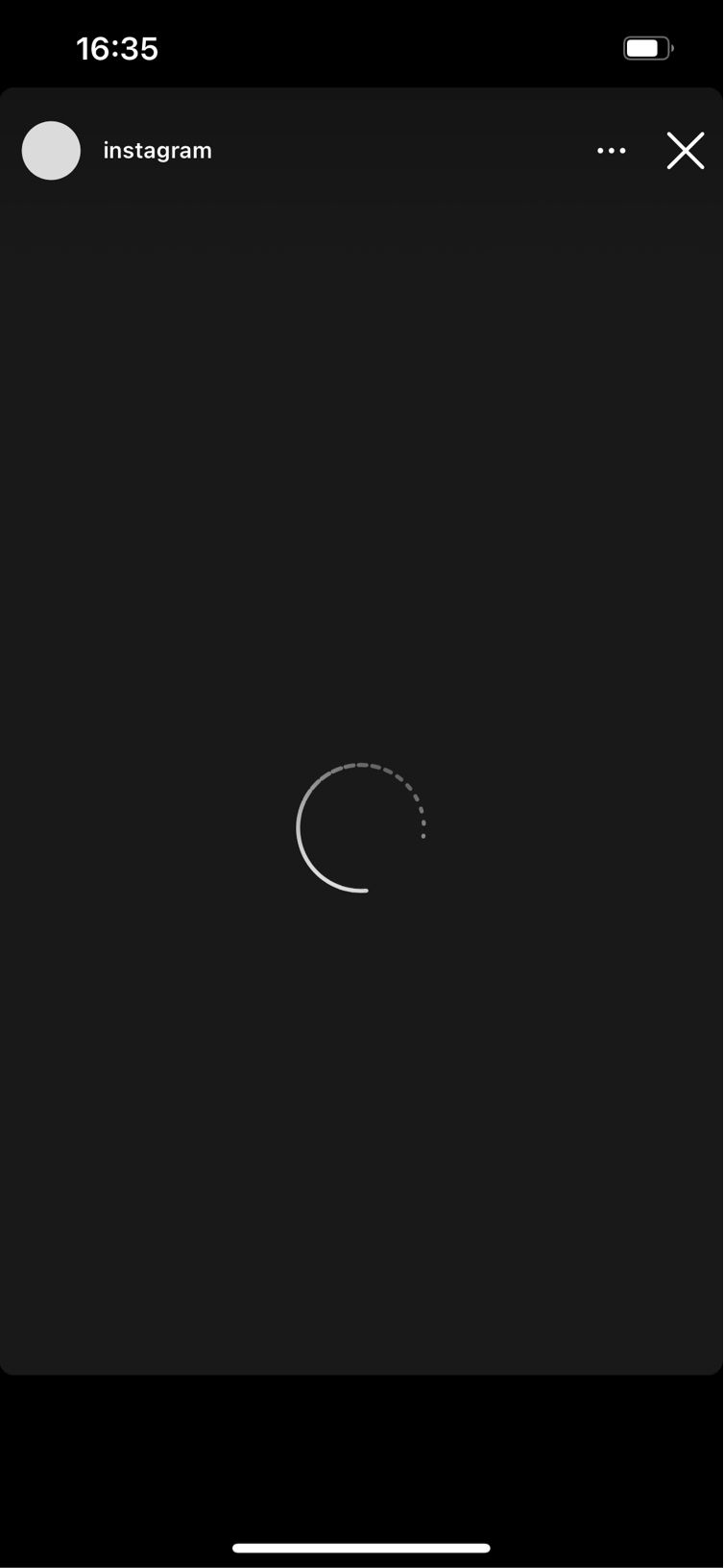 Is Instagram glitch? Loading