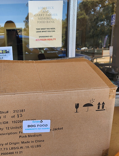 Dog Food Pantry
