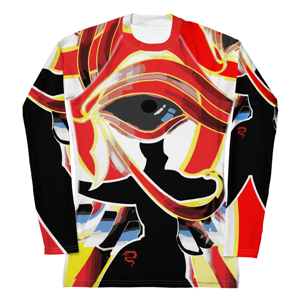 EGYPTIAN GODDESS -women long-sleeve athletic t-shirt