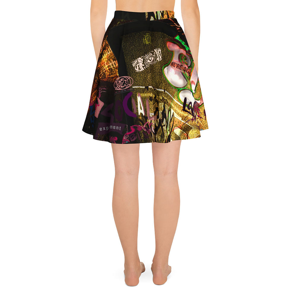 Thumbnail: MODERN LISA – Resurrected Skater Skirt