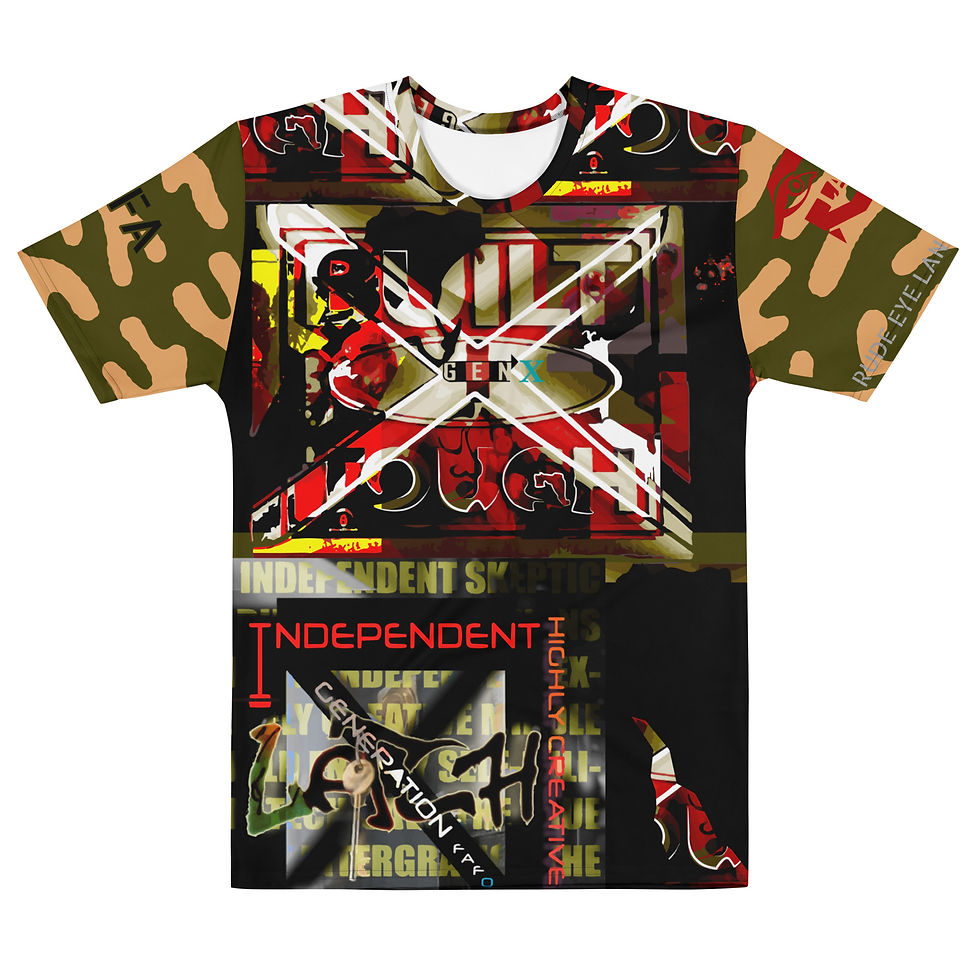 Thumbnail: X-GENERFATION - Aloqwin Cotton crew neck t-shirt