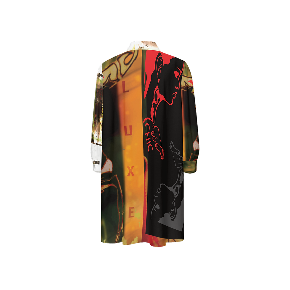 Thumbnail: As Above, So Below — ALOQWIN — Woman's High-Low Hem Long-sleeve