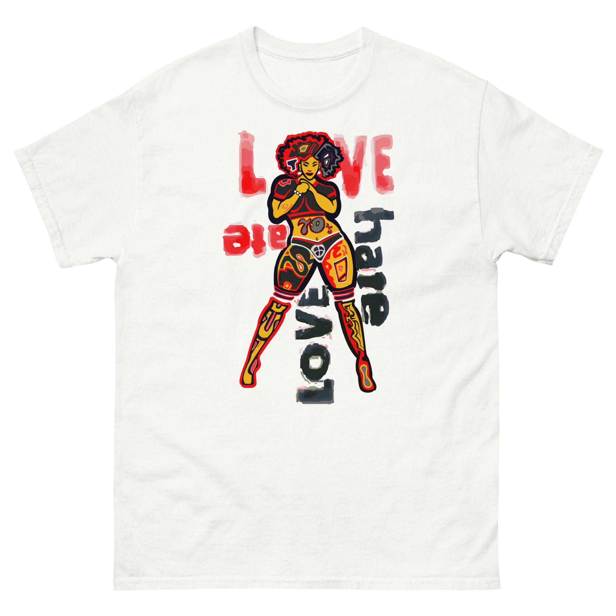 RUDE EYE LAND '73 Dualism Premium Tee
