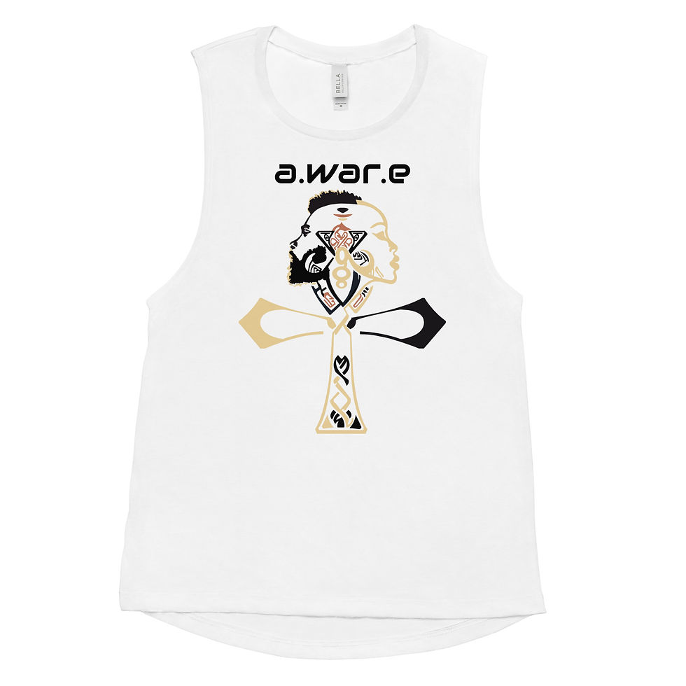 Thumbnail: A.WAR.E Ladies' Flowing Soft Muscle Tank