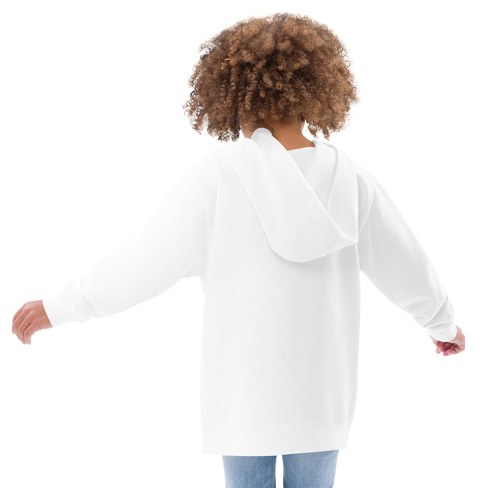 Thumbnail: LIBRA CARTOON ZODIAC Kids fleece hoodie