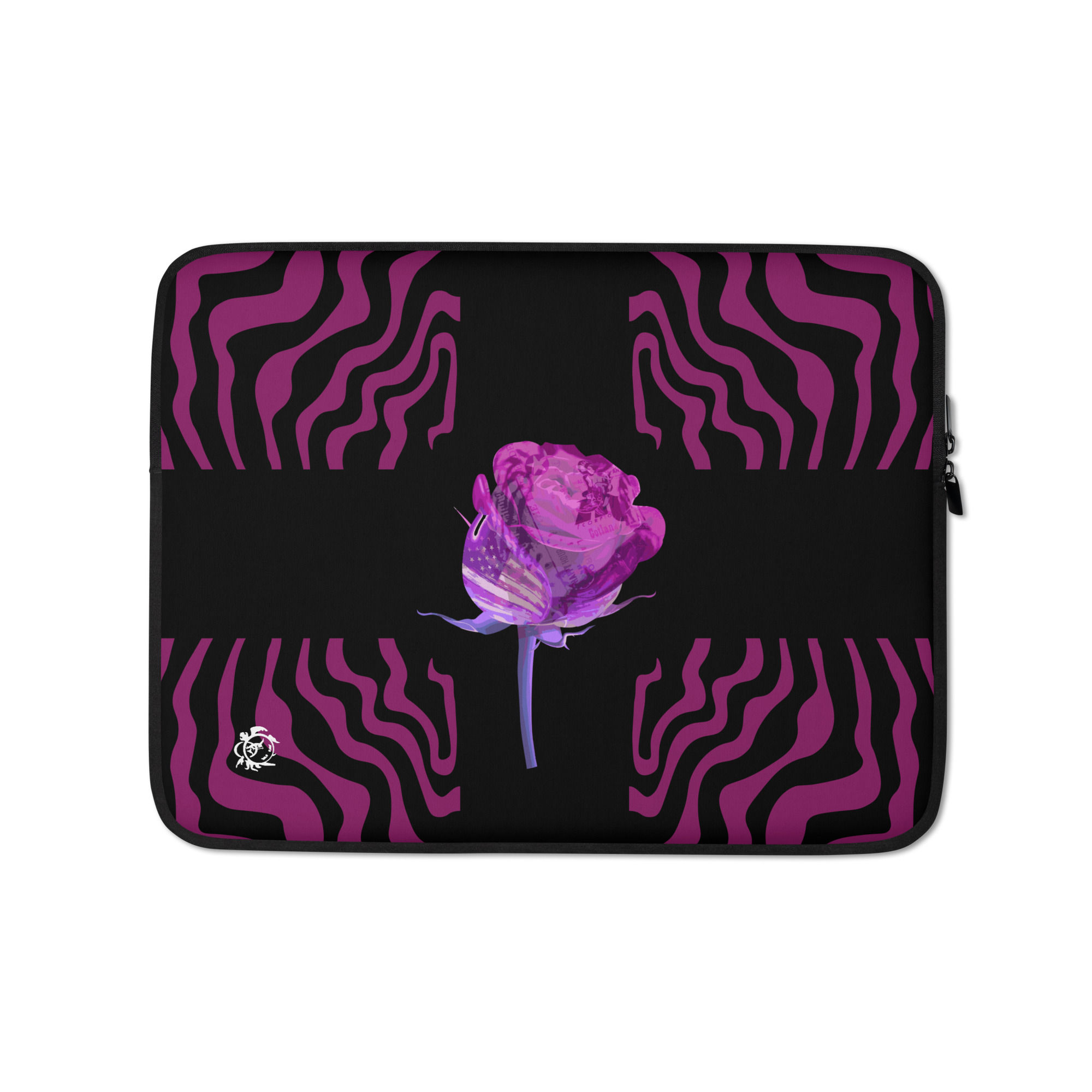 PURPLE ROSE Lightweight Laptop Sleeve