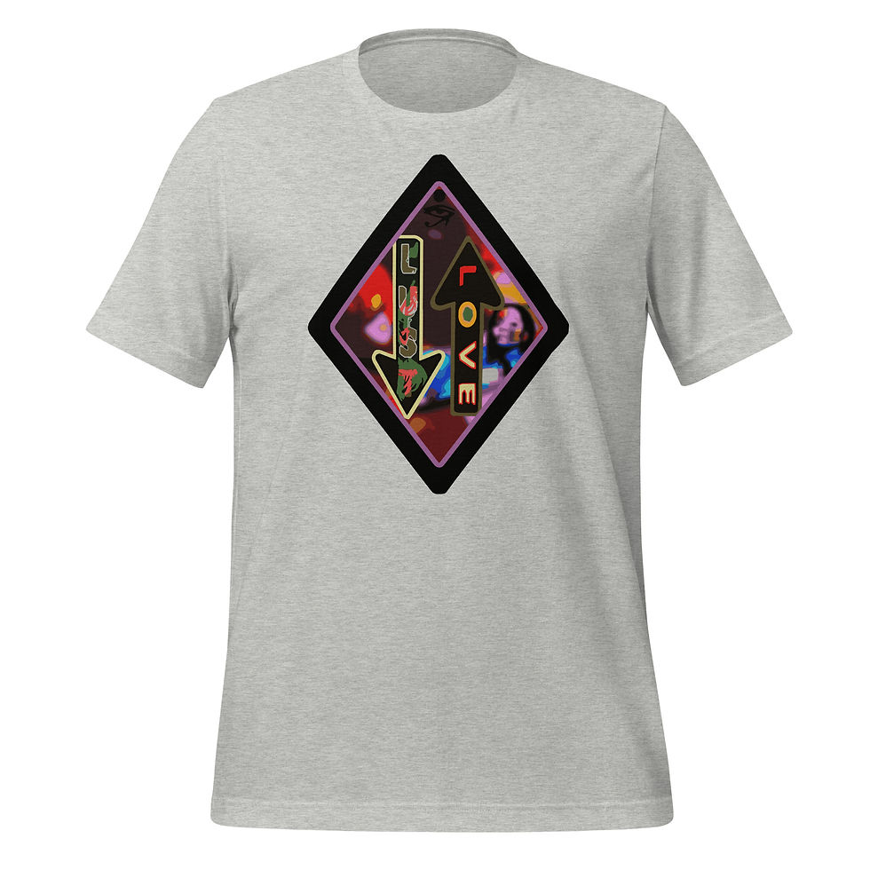 Thumbnail: LOVE OR LUST - Unisex t-shirt
