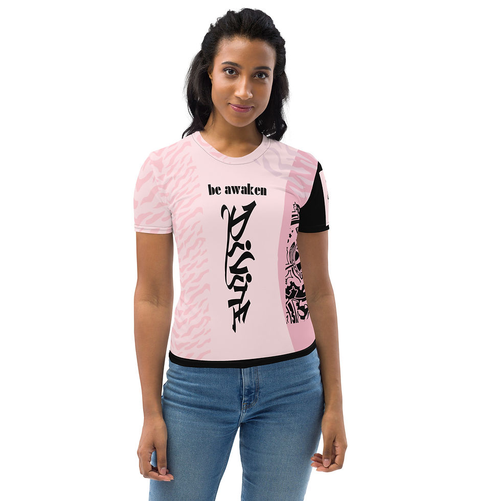 Thumbnail: DIVINE RECIPROCRATED - Pink Women's T-shirt