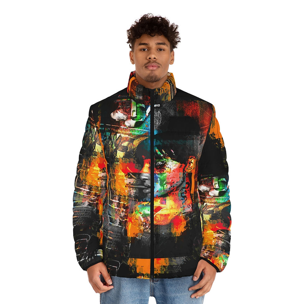 Thumbnail: Men's Puffer Jacket (AOP)