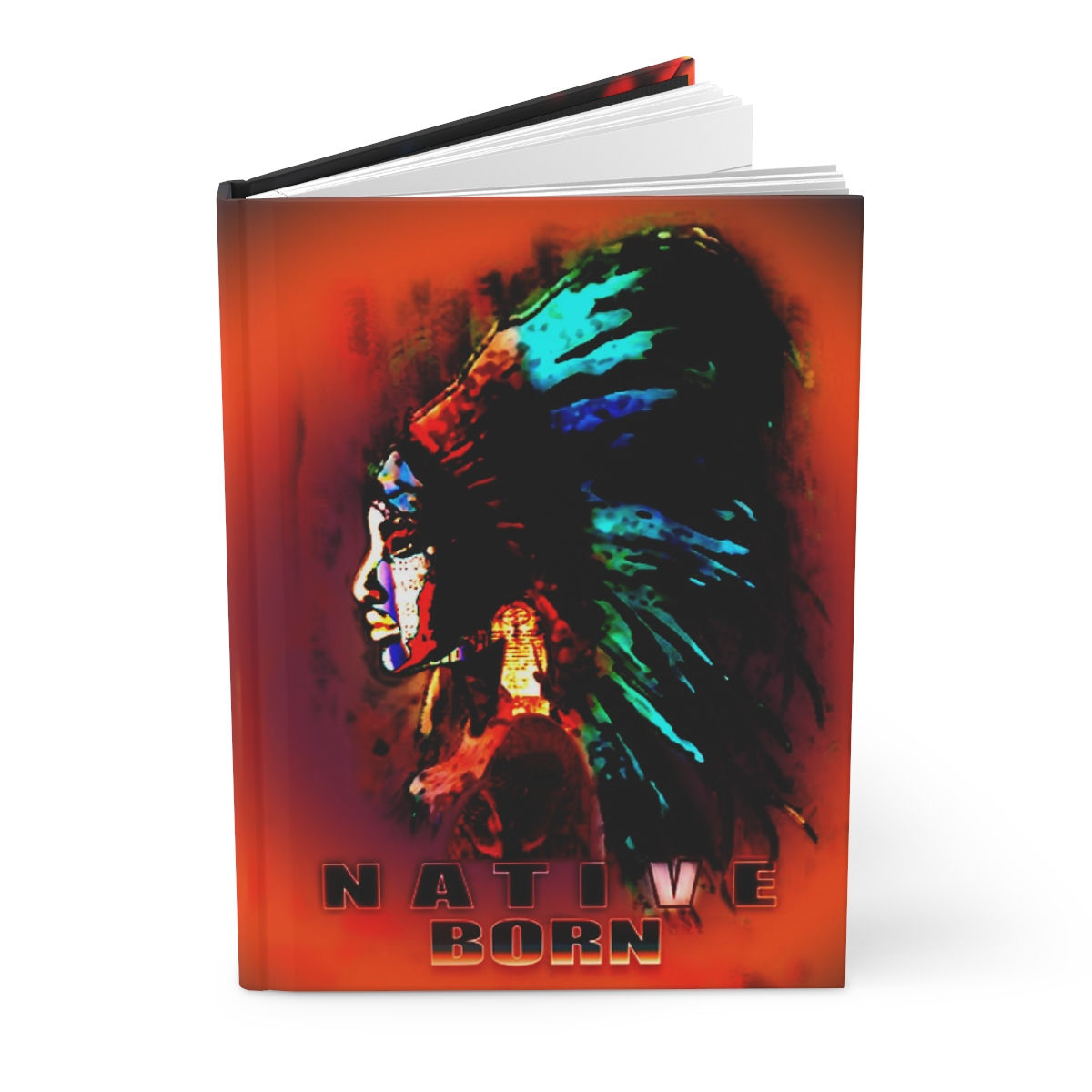 NATIVE AMERICAN Aloqwin Hardcover Journal 