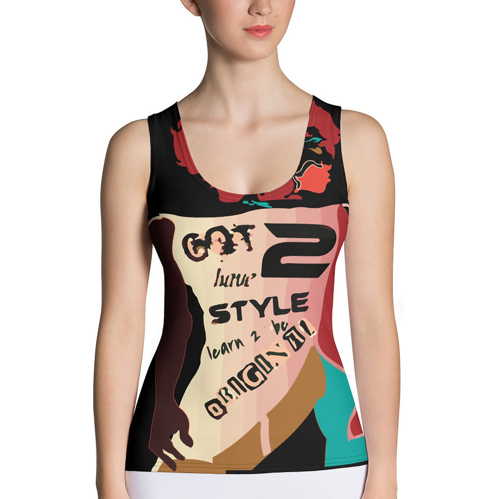 Thumbnail: ALOQWIN Official Style - Sublimation Cut & Sew Tank Top