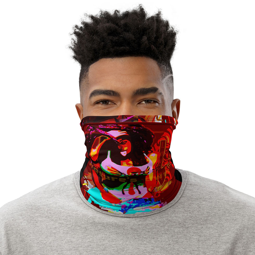 LOVE or LUST Adult Neck Gaiter Bandana | Face Cover