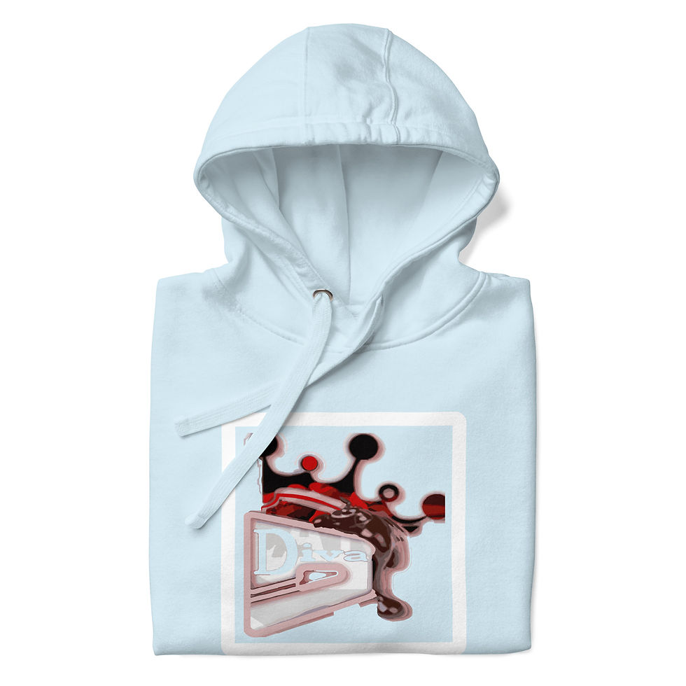 DIVA CHOCOLATE DRIPS Unisex Hoodie