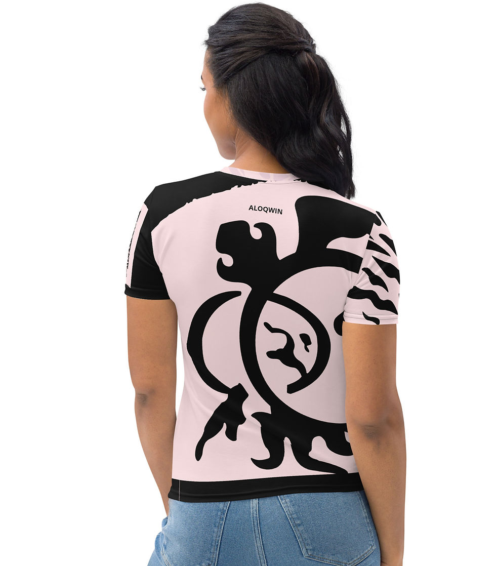 Thumbnail: DIVINE RECIPROCRATED - Pink Women's T-shirt