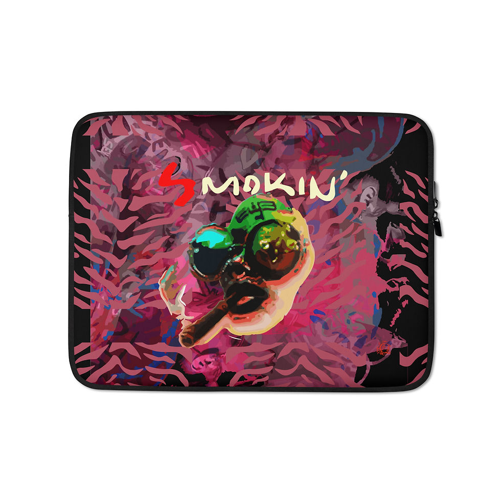 SMOKIN ALOQWIN Laptop Sleeve