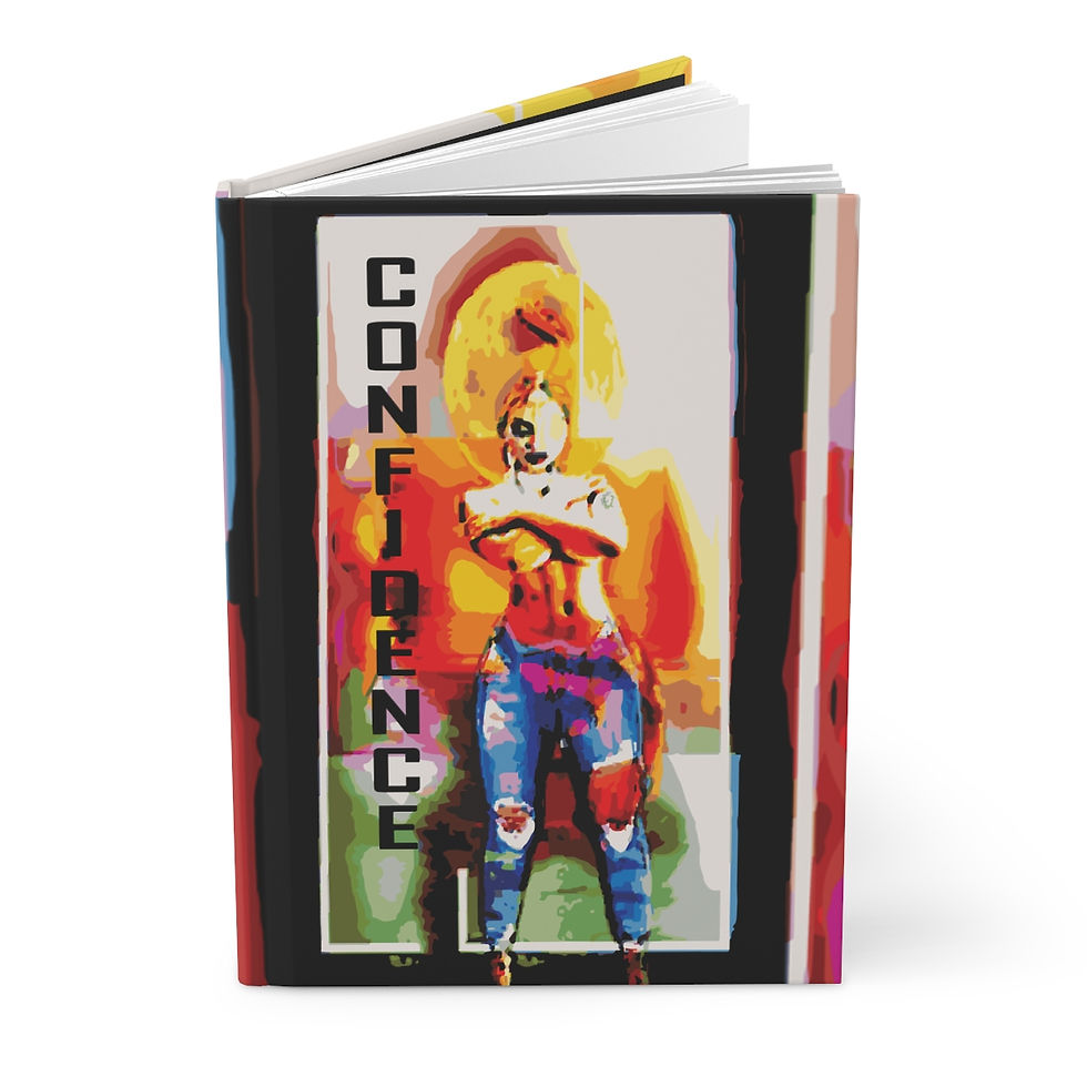 HIDDEN CONFIDENCE - Aloqwin Hardcover Journal