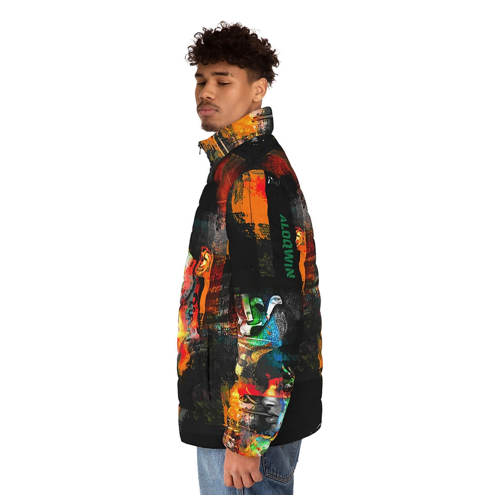 Thumbnail: Men's Puffer Jacket (AOP)