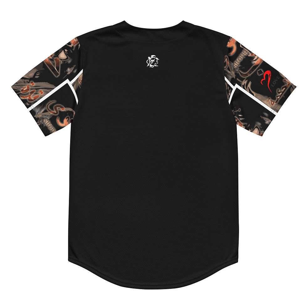 Thumbnail: URDU SOUTH EAST ASIAN ART Baseball Jersey