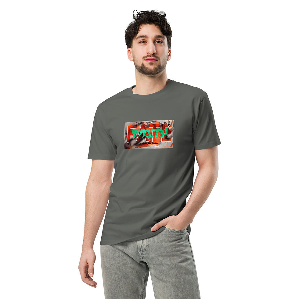Thumbnail: FAITH in FATE -Men's premium t-shirt