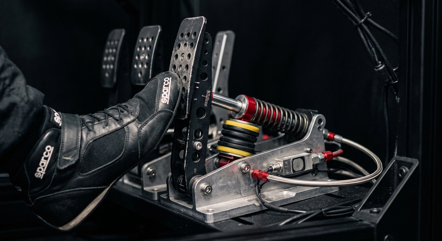 Mastering the release phase of the brake pedal is the single biggest factor in finding extra lap time.