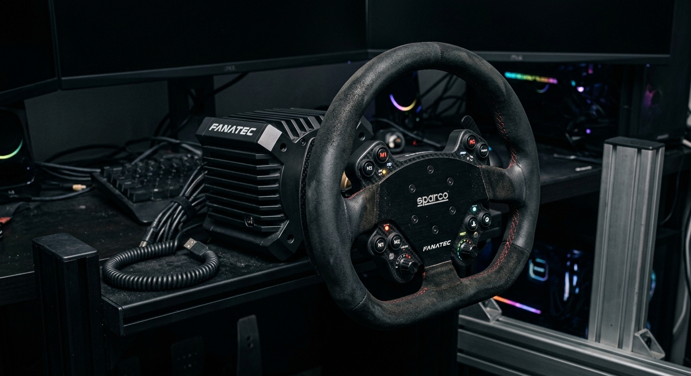 High-end hardware provides immersion but cannot replace the satisfaction of clean, competitive racing against disciplined opponents.