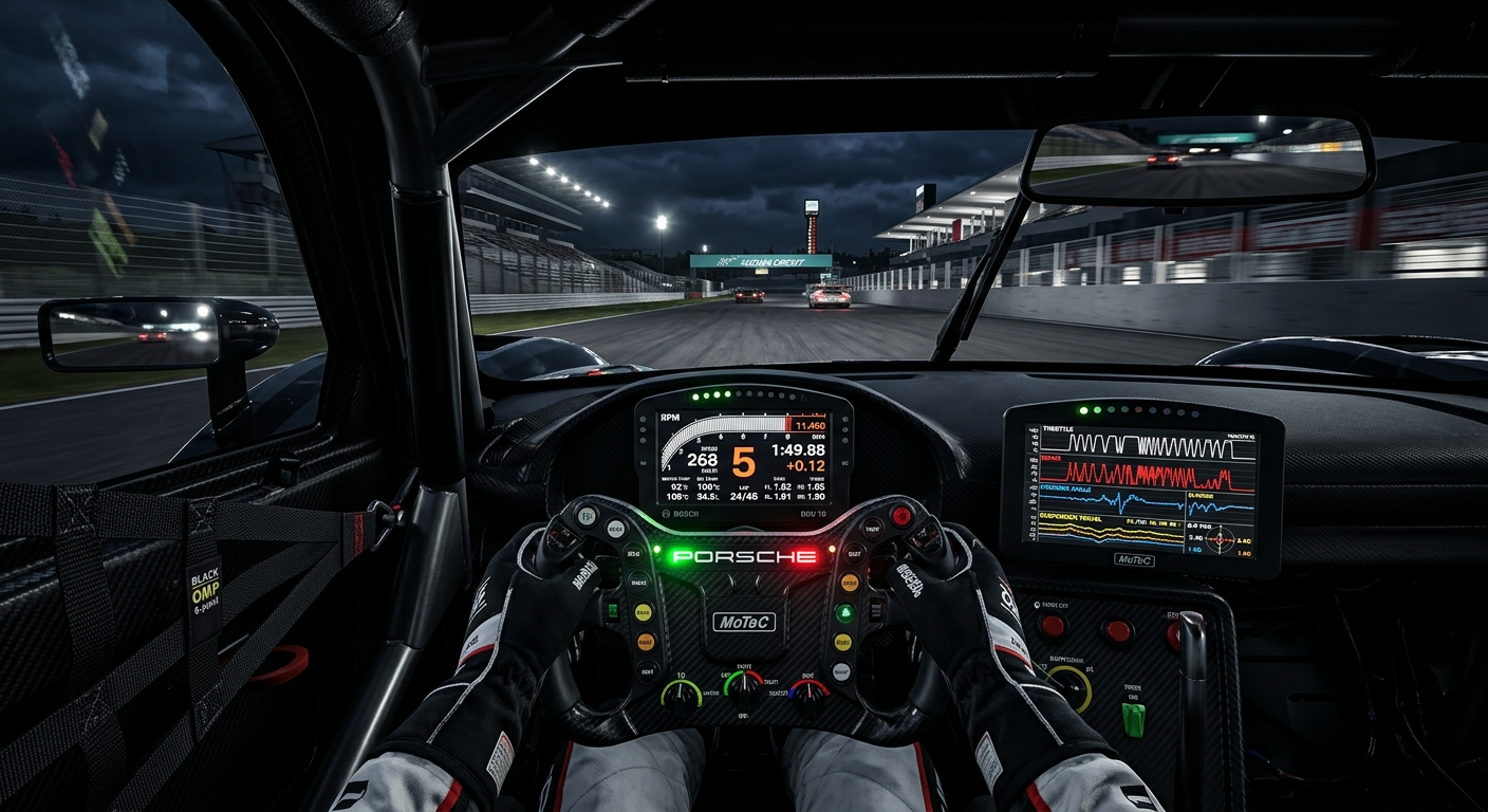 Analyzing telemetry traces in RaceData AI reveals hidden driving errors and input inconsistencies.