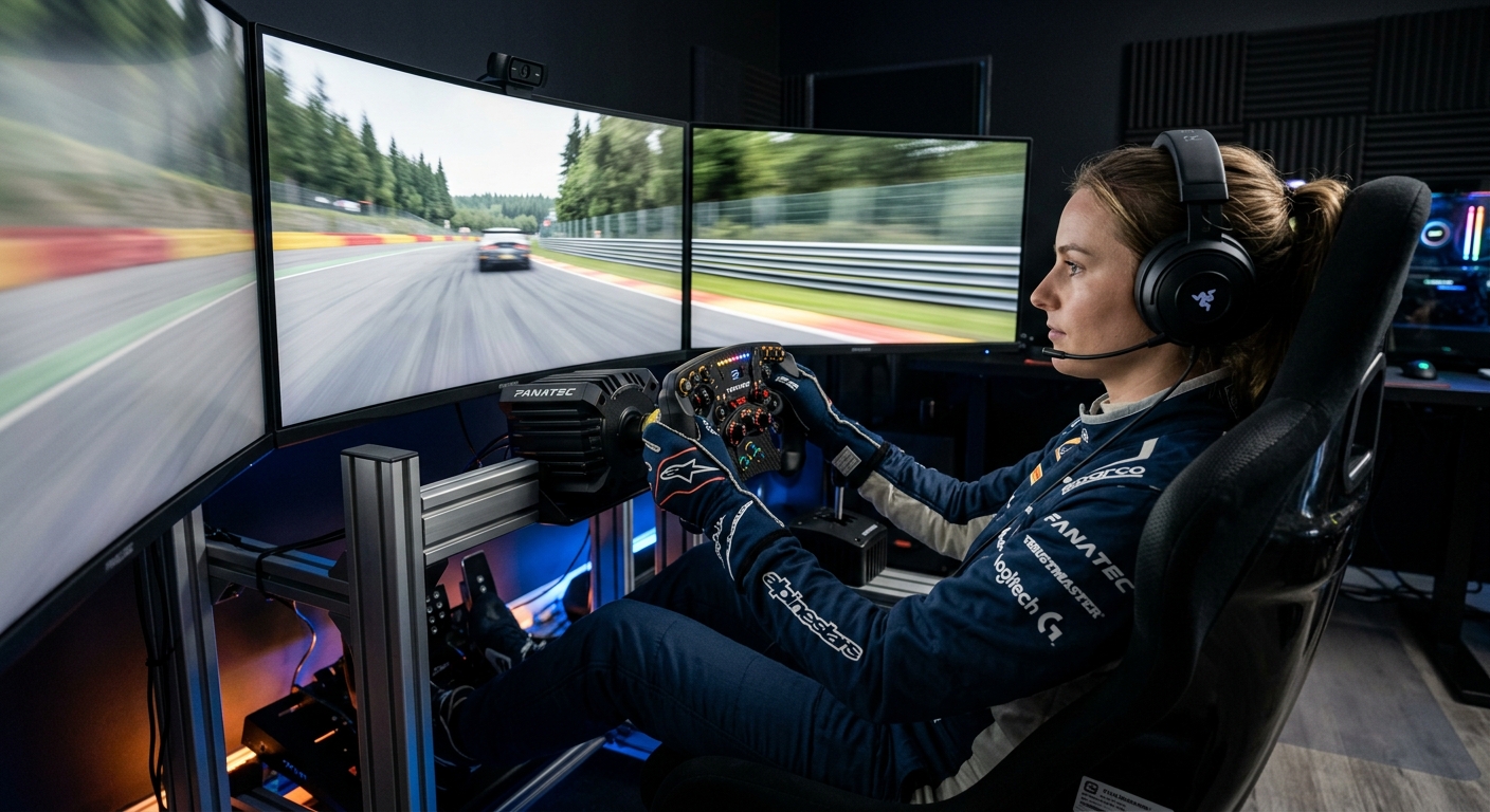 Maintaining a calm mindset after an incident is key to long-term progression and enjoying the sim racing experience.