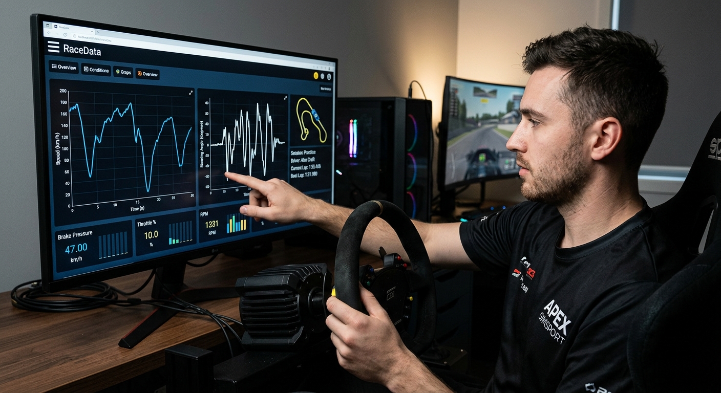 Telemetry provides objective insights into driver inputs that video replays simply cannot capture.