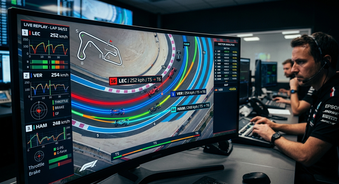 Analyzing race replays helps drivers distinguish between simple errors and actual violations of the Sporting Code.